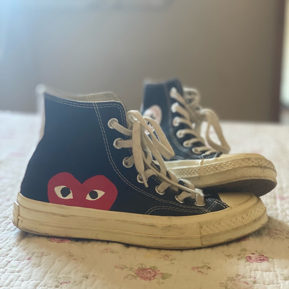Comme des garçons chuck taylor high top converse